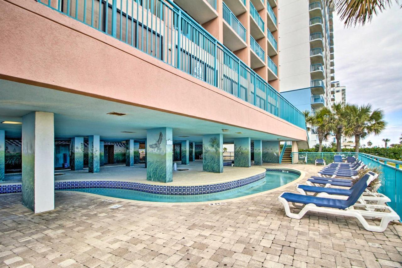 Myrtle Beach Oceanfront Condo With Pool And Lazy River Eksteriør billede
