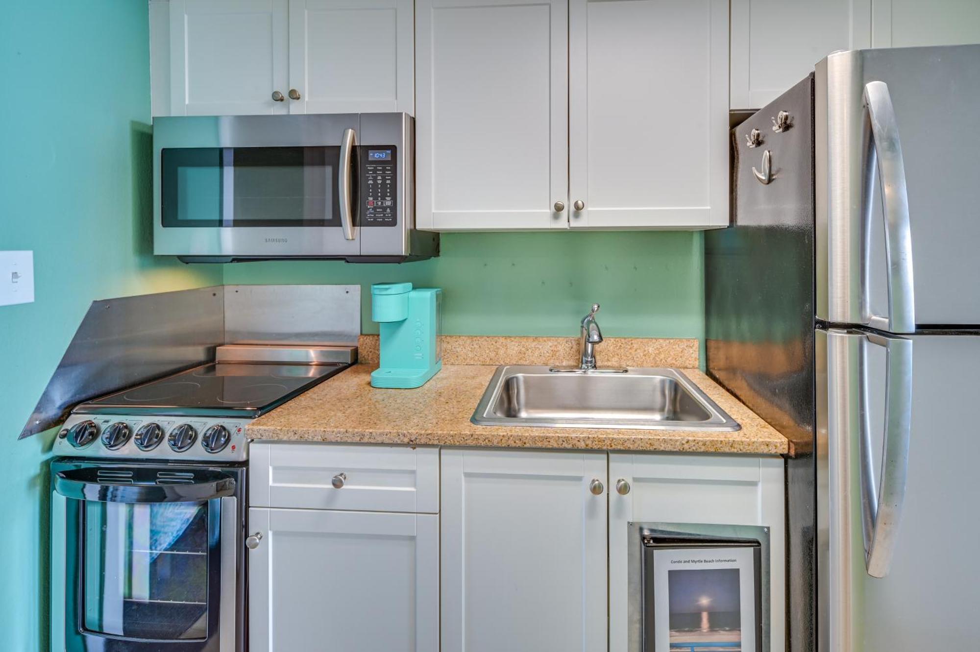 Myrtle Beach Oceanfront Condo With Pool And Lazy River Eksteriør billede