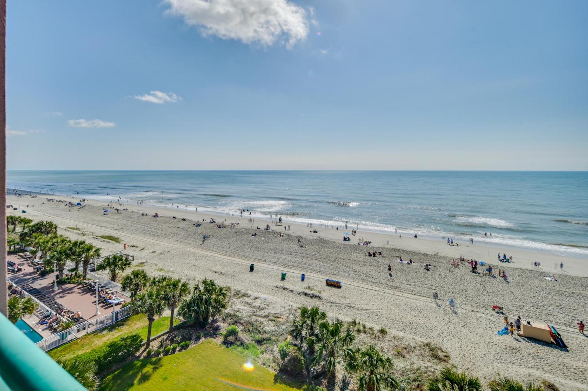 Myrtle Beach Oceanfront Condo With Pool And Lazy River Eksteriør billede