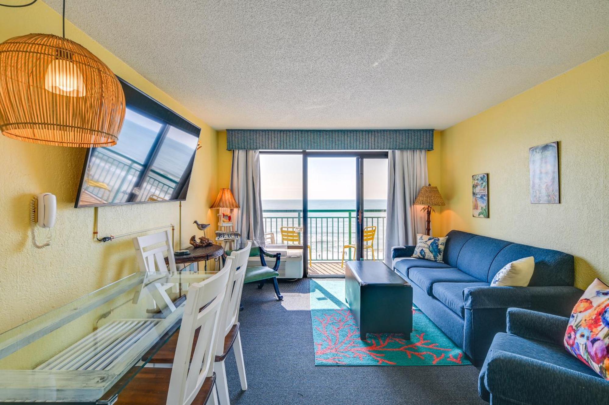 Myrtle Beach Oceanfront Condo With Pool And Lazy River Eksteriør billede