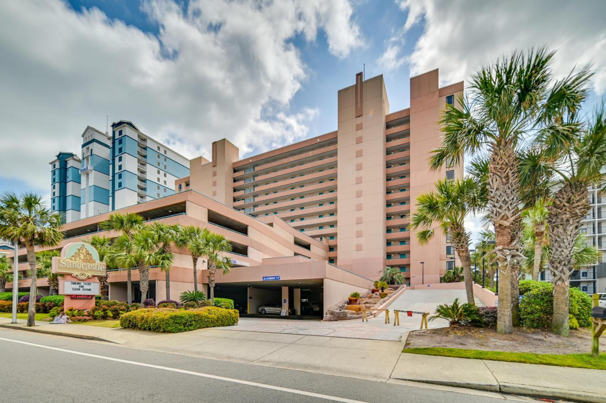 Myrtle Beach Oceanfront Condo With Pool And Lazy River Eksteriør billede