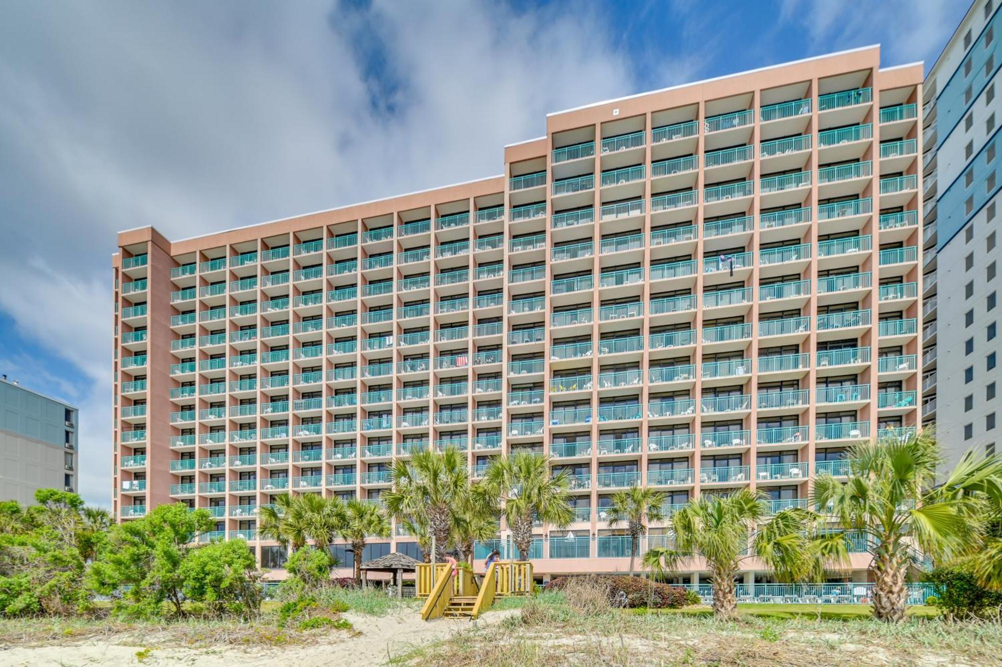 Myrtle Beach Oceanfront Condo With Pool And Lazy River Eksteriør billede